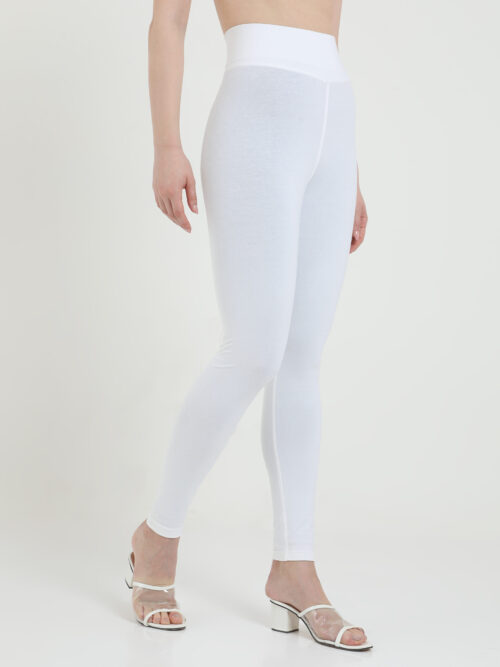 Belore Slims tummy tucker legging 2.5 elastic white Ankle length