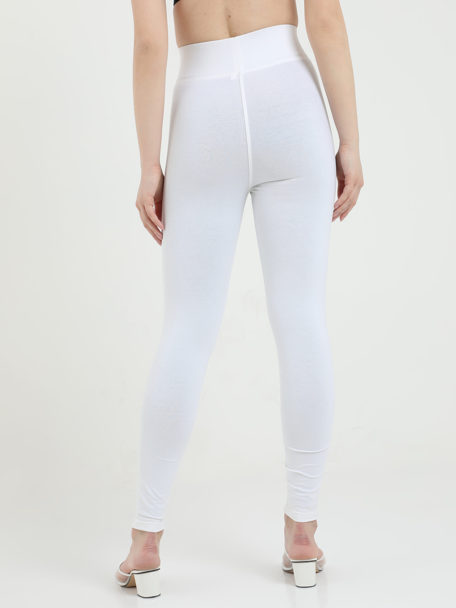 White Compression High Elastic Quick-Drying Leggings Sports