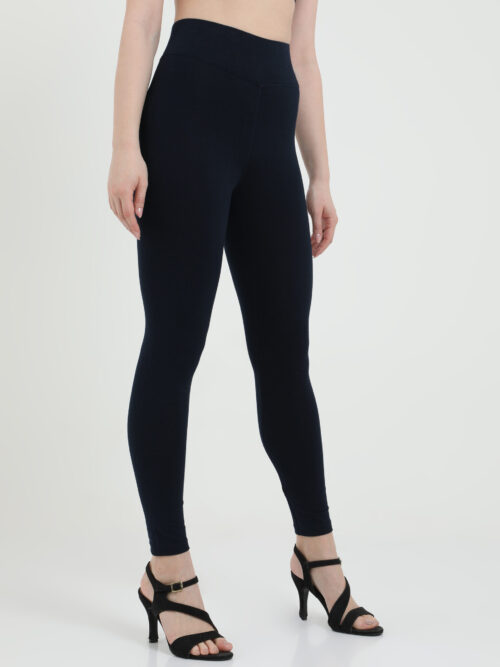 Belore Slims tummy tucker legging 2.5 elastic navy Ankle length