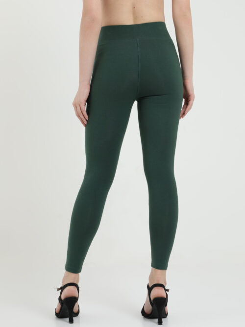 Belore Slims tummy tucker legging 2.5 elastic dark green Ankle length