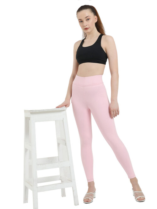 light pink leggings