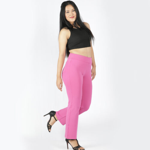 pink pants women