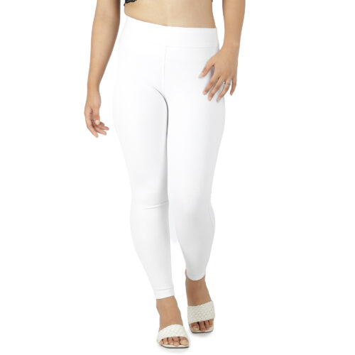 white jeggings for women