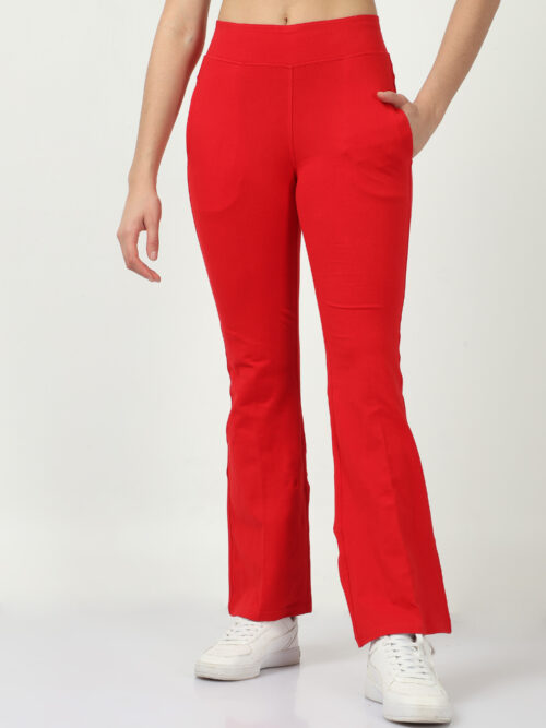 red women bell bottom