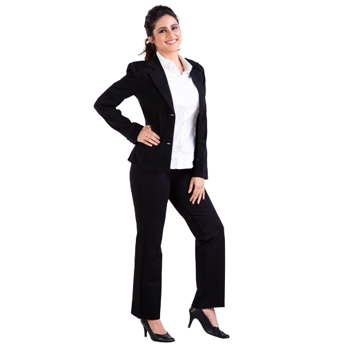 home shaper black trouser