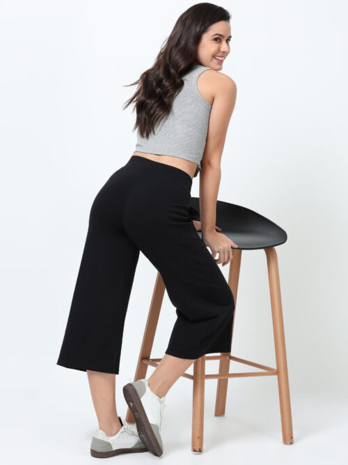 cropped back black probes